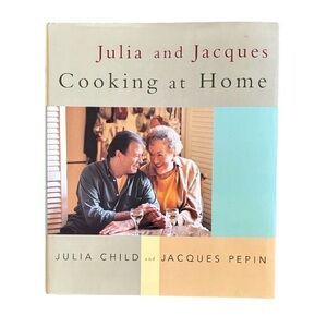 Julia and Jacques Cooking at Home Hardcover Cookbook